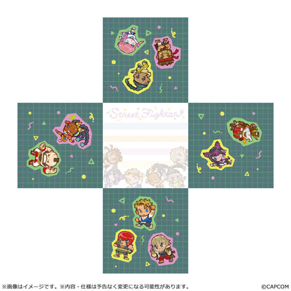ストリートファイター6 ブロックメモ デフォルメスタイル