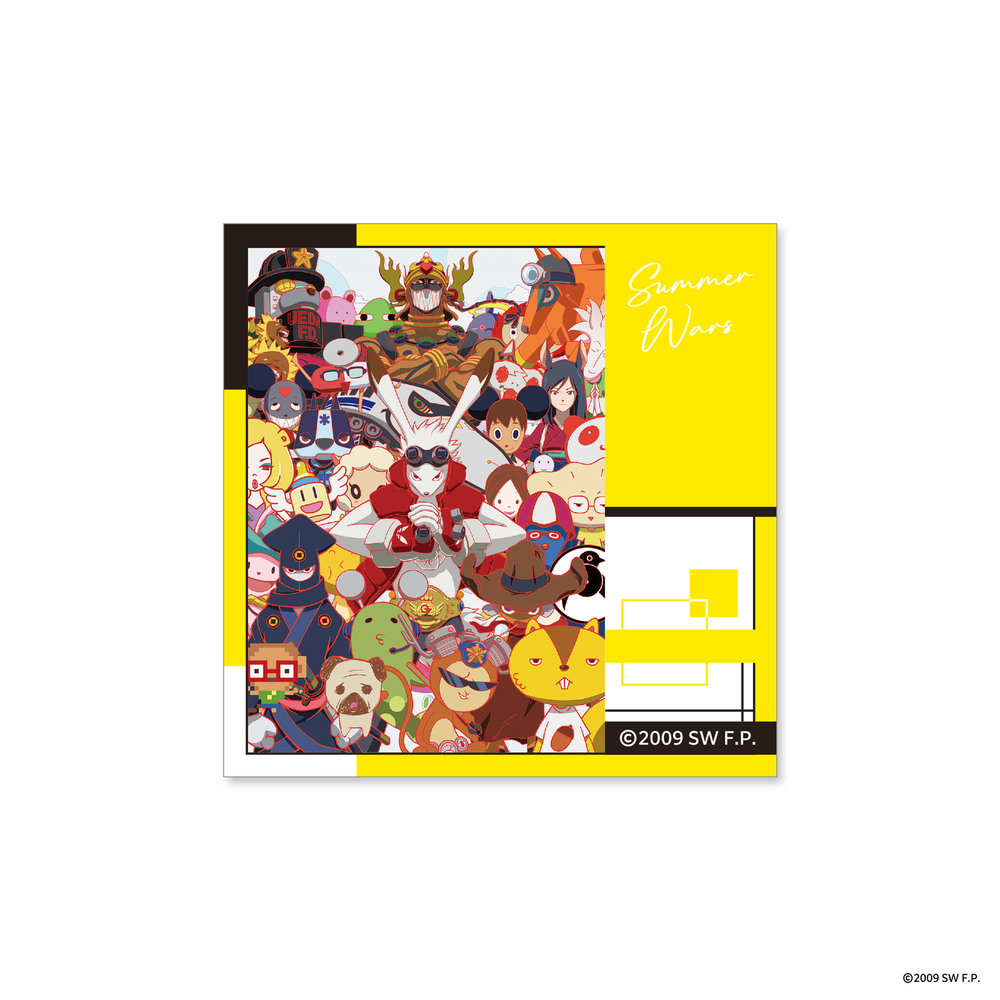 「スタジオ地図」 アクリルシール 3.サマーウォーズ