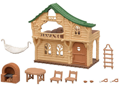 Sylvanian Wakuwaku Log House in the Forest Ko 62