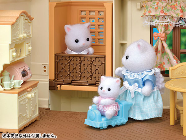带有红色屋顶和电梯的西尔凡尼亚房屋 Ha-49。
