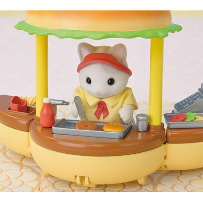 Sylvanian Freshly Made Hamburger Wagon M-91