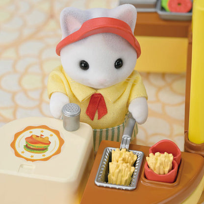 Sylvanian Freshly Made Hamburger Wagon M-91