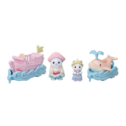 Sylvanian Yuenchi Cargo Set -Boat/Dolphin- Ko-80