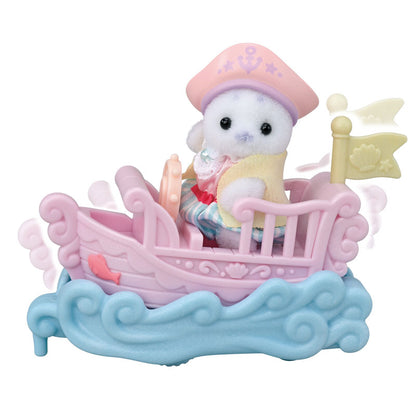 Sylvanian Yuenchi Cargo Set -Boat/Dolphin- Ko-80