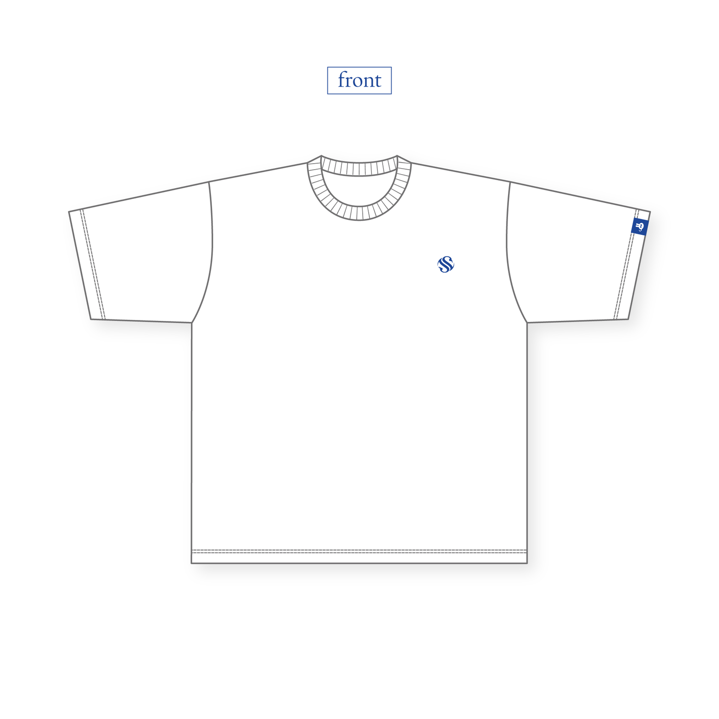 あおぎり高校 春雨麗女 1st ONE-MAN LIVE 「submerge of spring」グッズ ビッグTシャツ