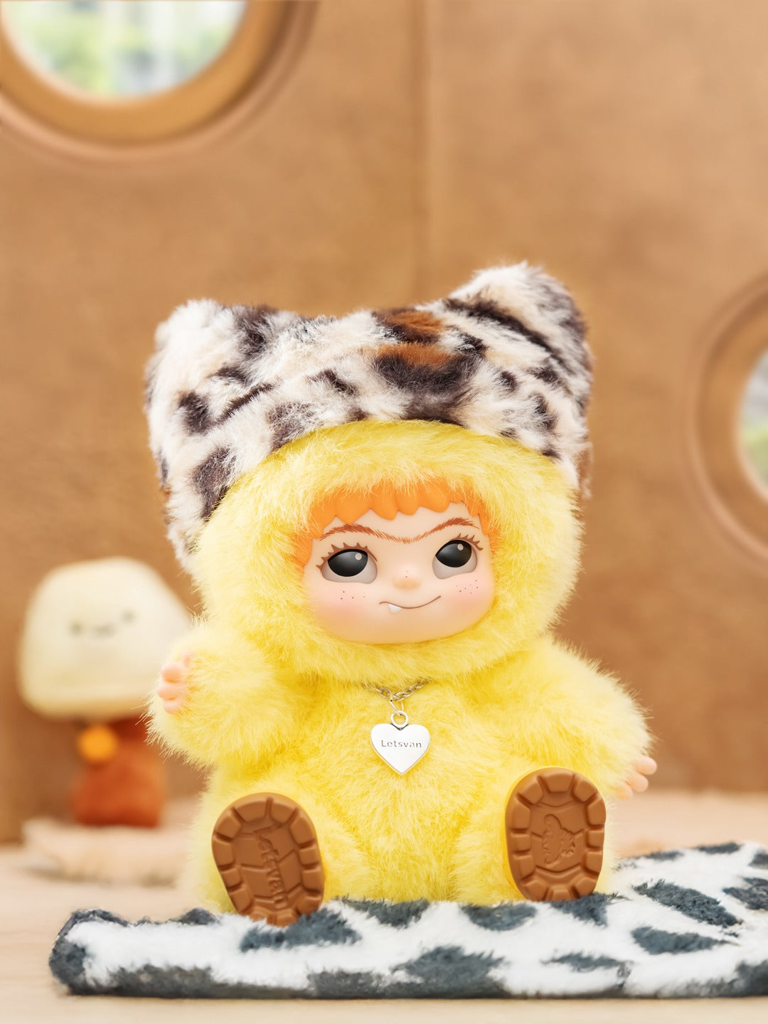 WAKUKU(와쿠쿠) 트레이딩 마스코트 시리즈 FUZZY TRENDY FUN PARTY