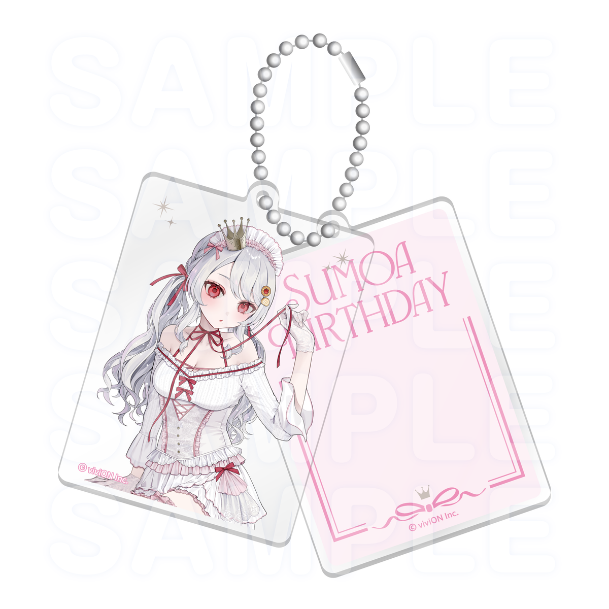 ビバップ高校 誕生日記念グッズ2026 スライドアクリルキーホルダー 甘葛すもあ