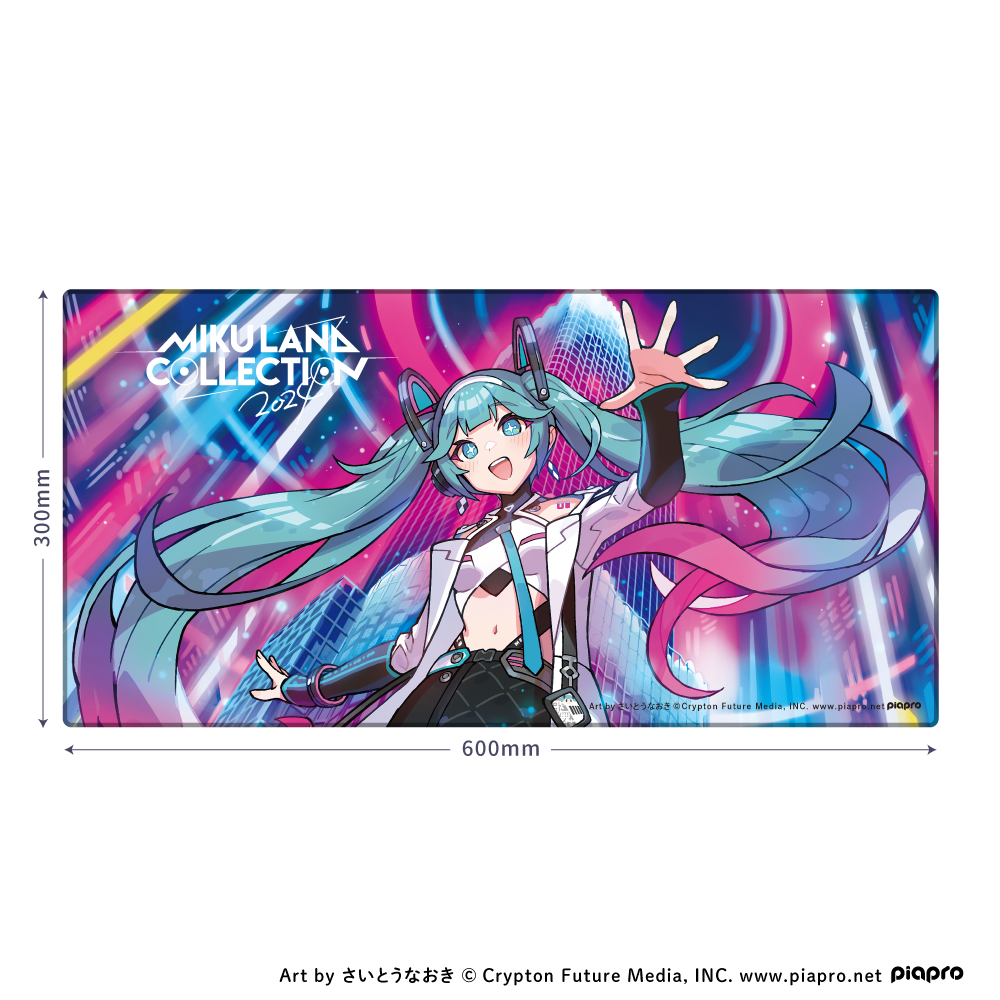 Miku Land Collection2024 데스크 매트 [Miku Land Collection2024viviON BLUE한정】미쿠랜드