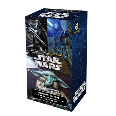 Weiss Schwarz Premium Booster Star Wars Vol.2 Box of 6