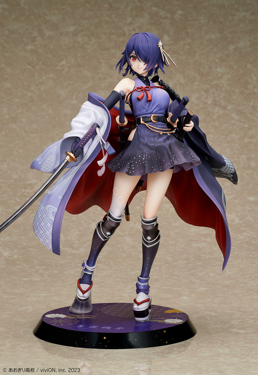 あおぎり高校 音霊魂子 和武装 Ver. 1/7スケールフィギュア – viviON BLUE