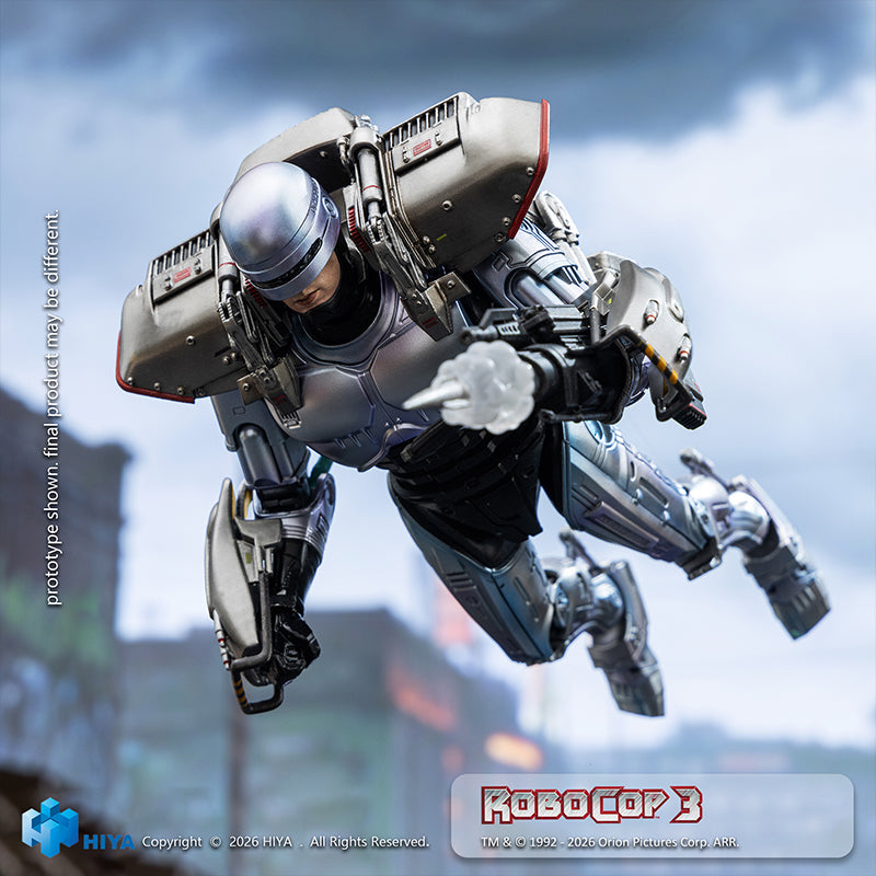 HIYA エクスクイジット・スーパーシリーズ1/12スケール 『ロボコップ3』 ロボコップ アクションフィギュア