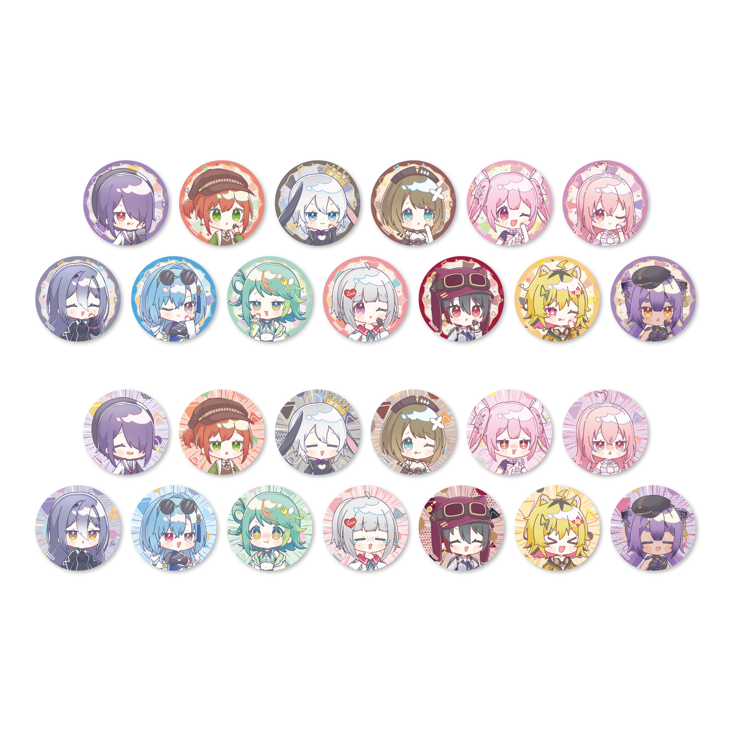 あおぎり高校 ぽぷらーと トレーディング缶バッジ – viviON BLUE あおぎり高校 ぽぷらーと トレーディング缶バッジ – viviON BLUE