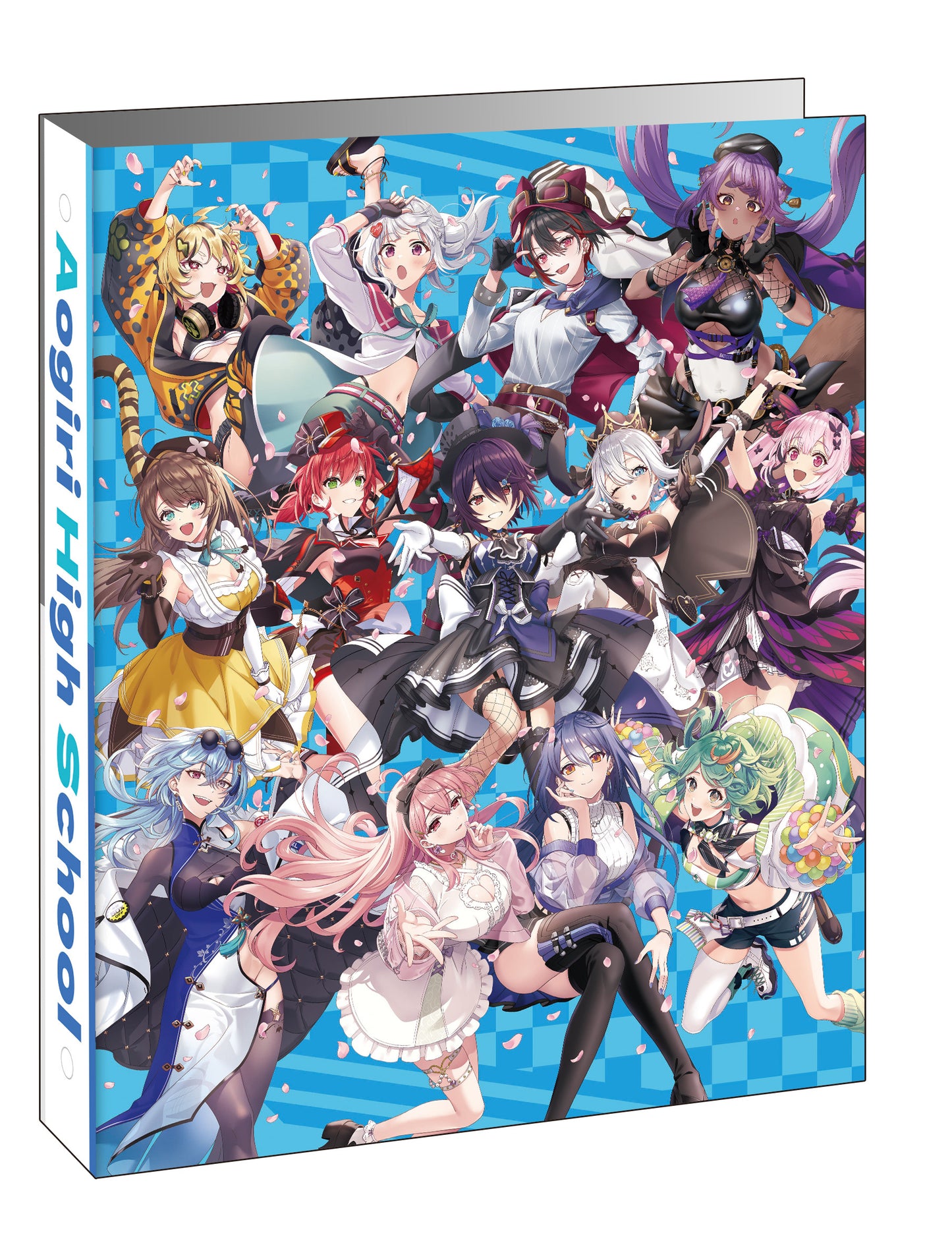 Aogiri High School bushiroad card binder viviON BLUE Aogiri High School bushiroad card binder viviON BLUE