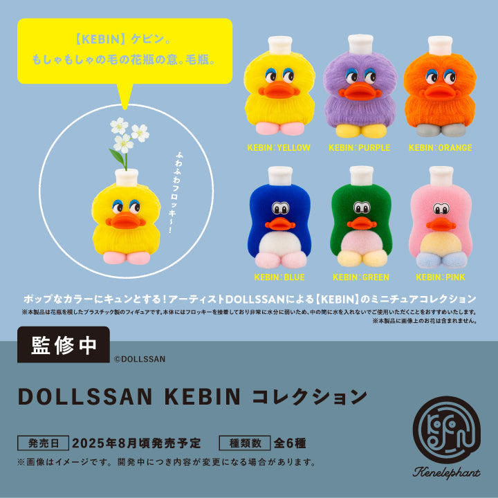 DOLLSSAN KEBIN 系列，每盒 6 件。