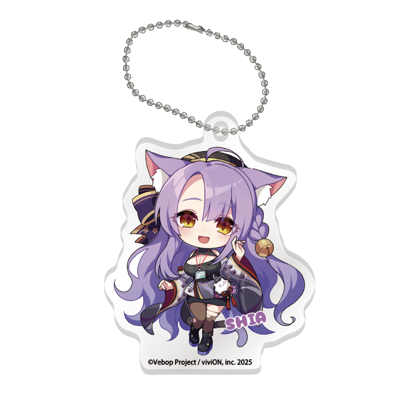 Vebop Project 恒常グッズ アクリルキーホルダー 二藍しぃあ