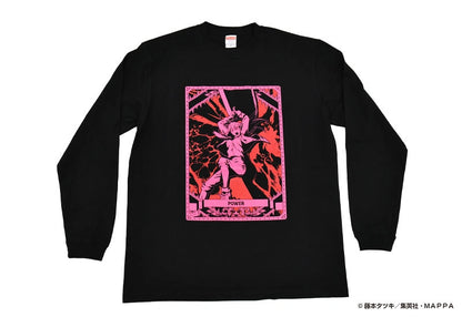 Chainsaw Man Tarot Design Long T-Shirt Power Ver.