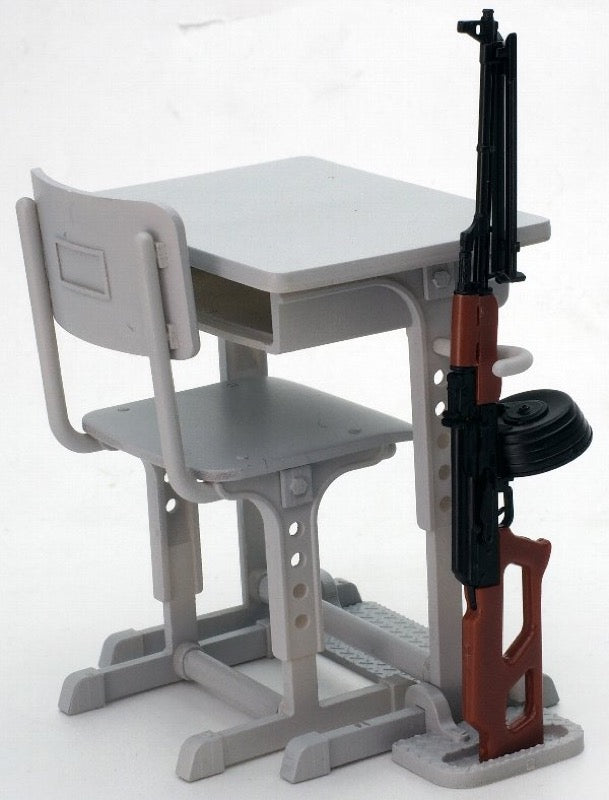 Little Armory [LD013] Designated Defense School Desk