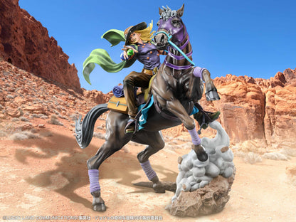 Super Figure Art Collection JoJo's Bizarre Adventure: Steel Ball Run - Gyro Zeppeli & Valkyrie