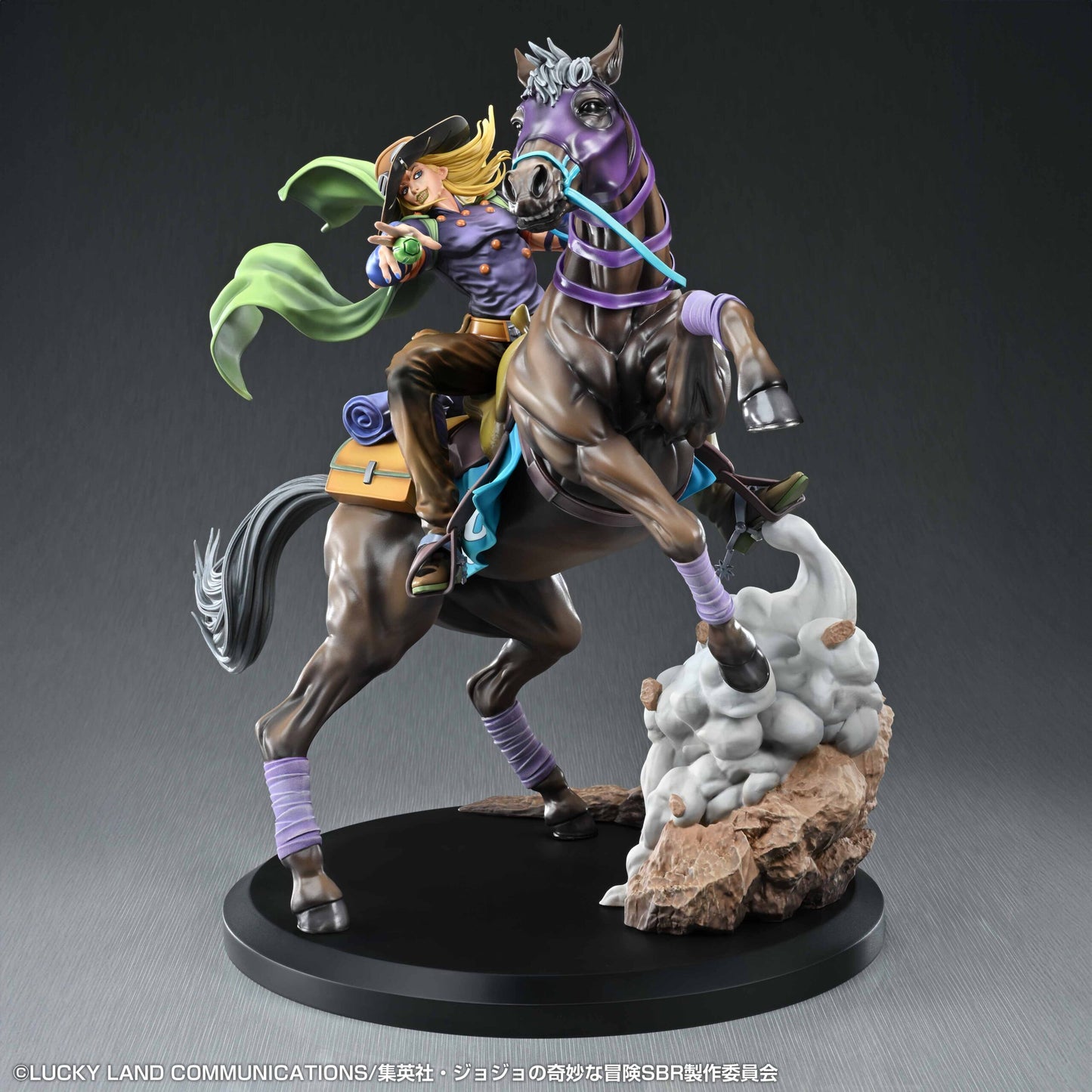 Super Figure Art Collection JoJo's Bizarre Adventure: Steel Ball Run - Gyro Zeppeli & Valkyrie