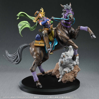 Super Figure Art Collection JoJo's Bizarre Adventure: Steel Ball Run - Gyro Zeppeli & Valkyrie