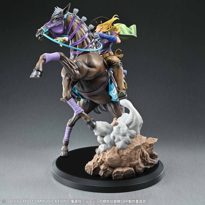 Super Figure Art Collection JoJo's Bizarre Adventure: Steel Ball Run - Gyro Zeppeli & Valkyrie