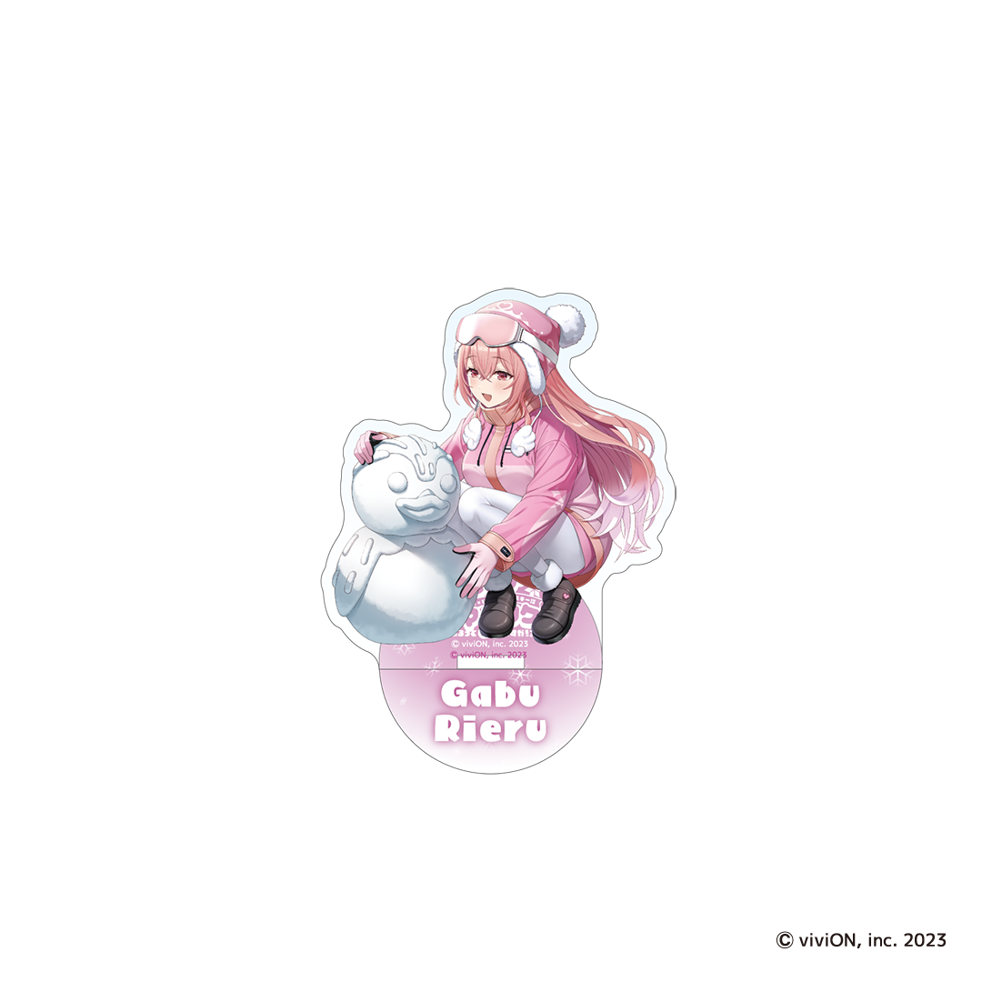 Is it true that there is ski slope magic!? Acrylic stand [Rieru Gabu】