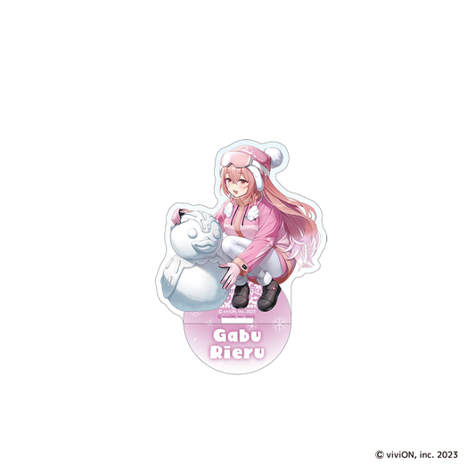 Is it true that there is ski slope magic!? Acrylic stand [Rieru Gabu】