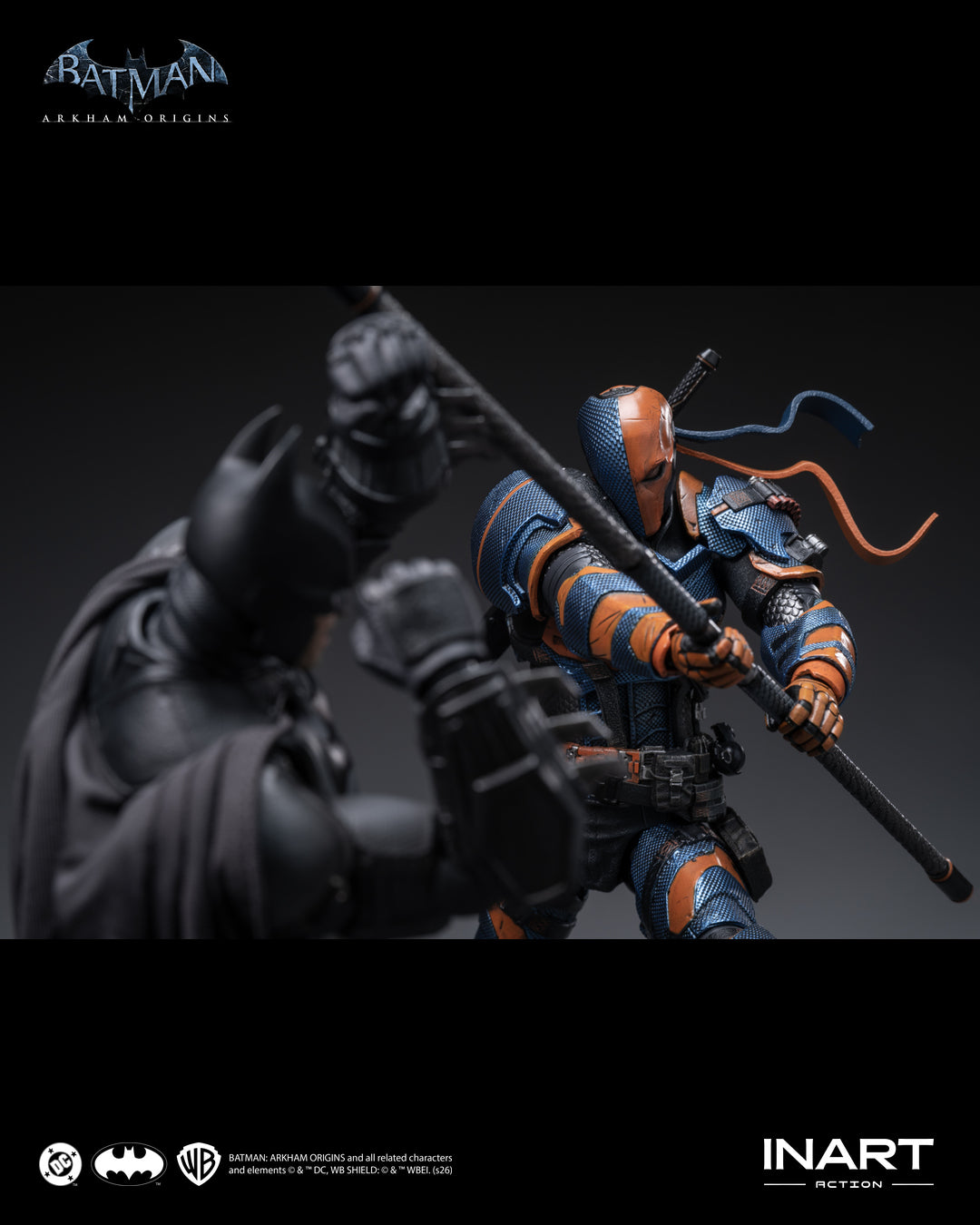 INART Action Batman: Arkham Origins Deathstroke ActionFigure