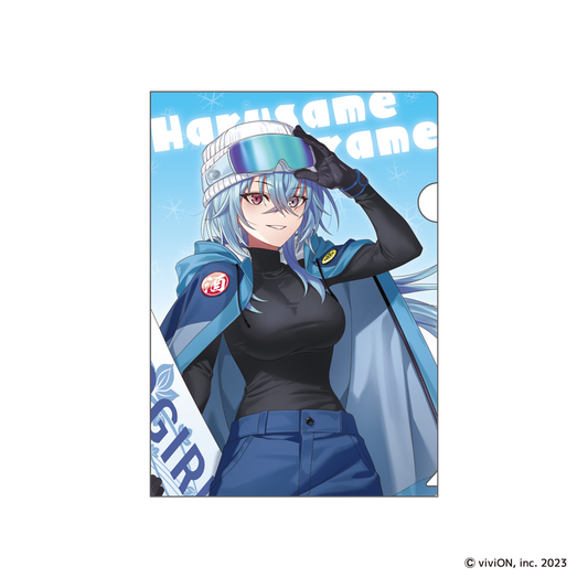 あおぎり高校 ゲレンデマジックがあるって本当ですか！？ A4クリアファイル 【春雨麗女】