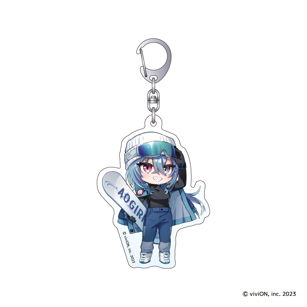 Is it true that there is ski slope magic!? Acrylic key chain [Urame Harusame】