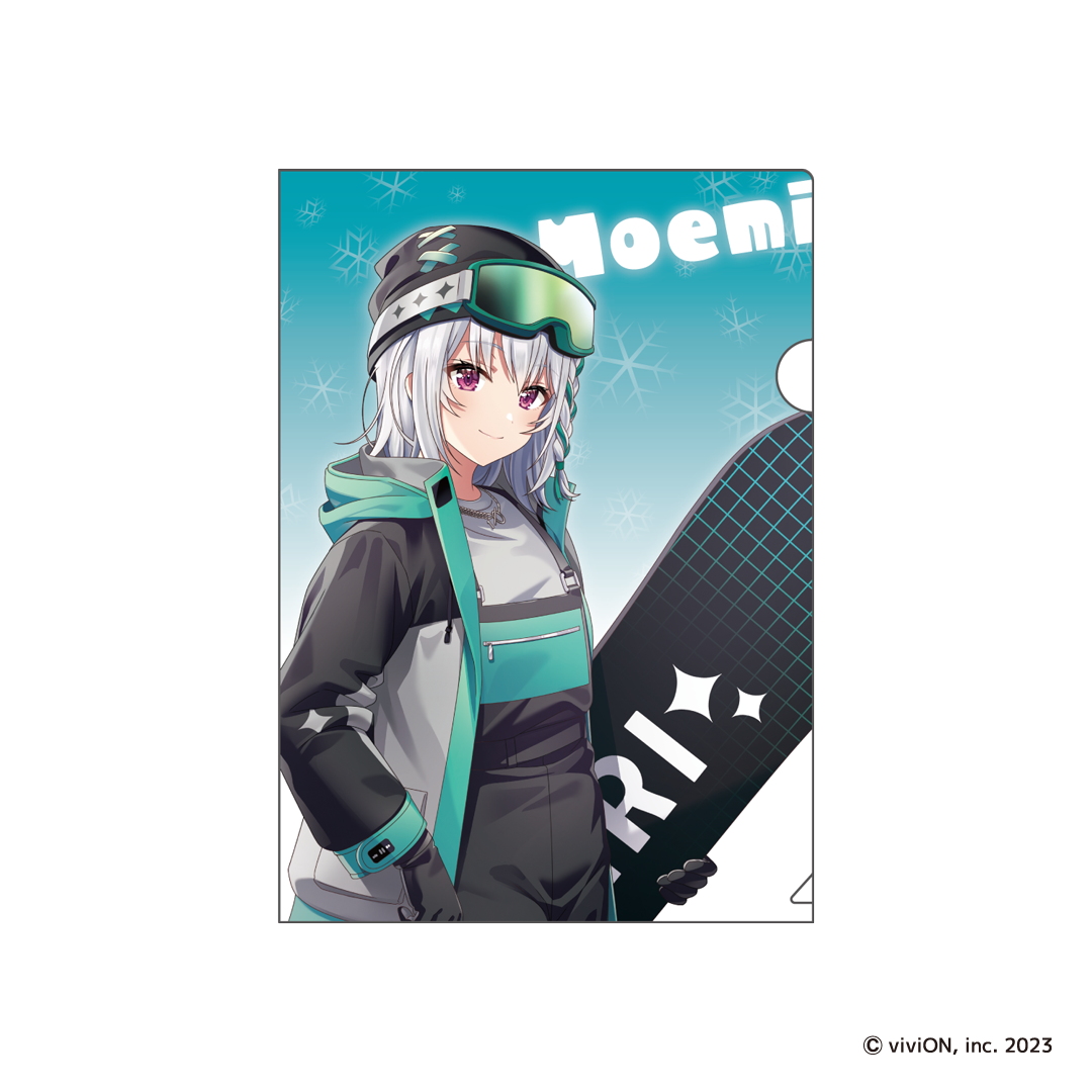 あおぎり高校 ゲレンデマジックがあるって本当ですか！？ A4クリアファイル 【萌実】