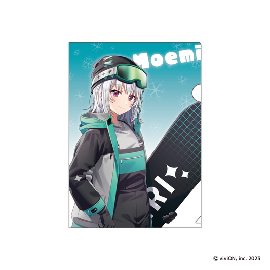 あおぎり高校 ゲレンデマジックがあるって本当ですか！？ A4クリアファイル 【萌実】