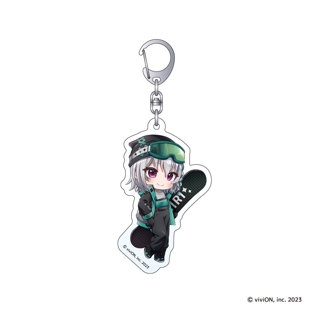 Is it true that there is ski slope magic!? Acrylic key chain [Moemi]