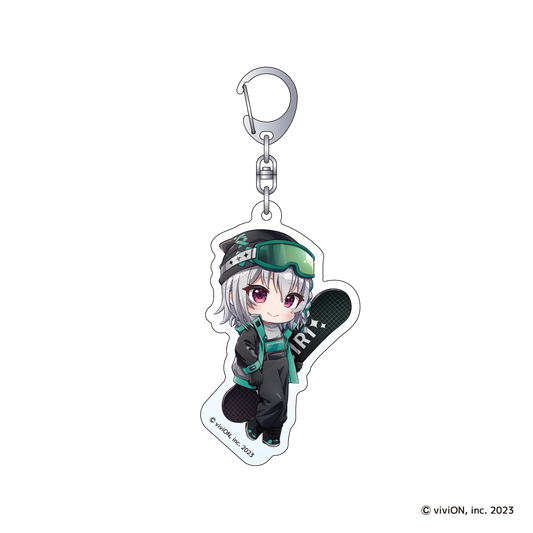 Is it true that there is ski slope magic!? Acrylic key chain [Moemi]