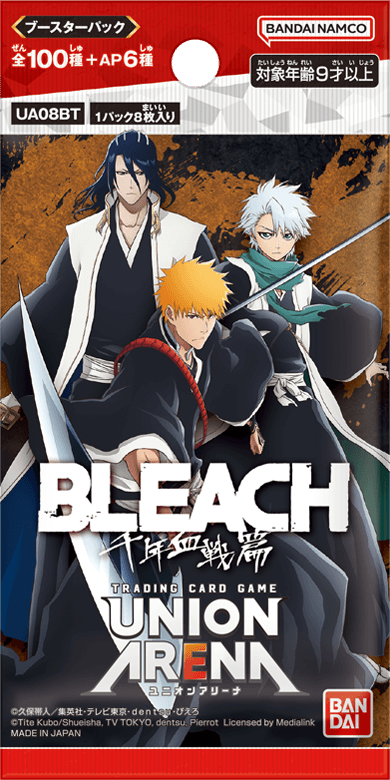 UNION ARENA Bleach Sennen Kessen Arc Booster Pack UA08BT 16 pieces BOX