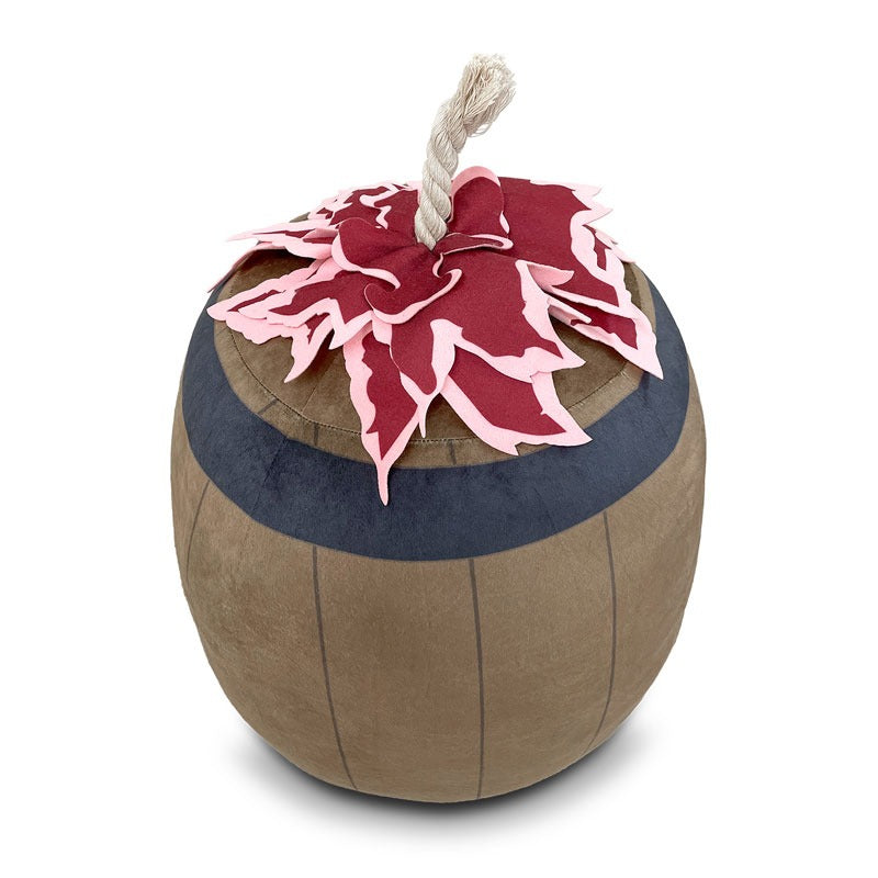 Monster HunterWilds small barrel bomb stuffed toy