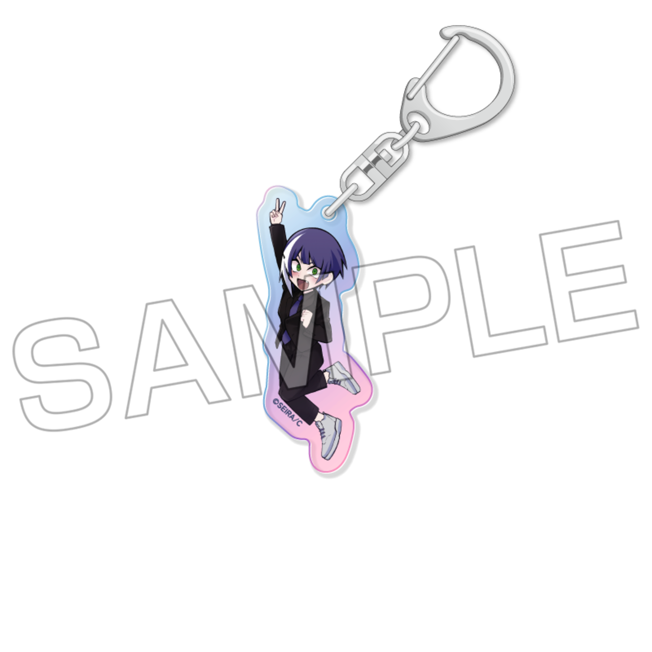 【単品・BOX】ガチ恋粘着獣 ～ネット配信者の彼女になりたくて～ コズミック BIRTHDAYライブ トレーディング オーロラアクリルキーホルダー