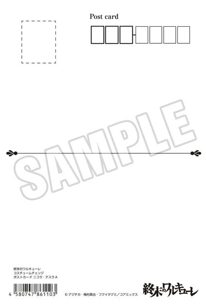 最终女武神变装明信片尼古拉·特斯拉A