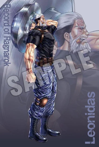 终结的瓦尔基里服装变更明信片国王列奥尼达