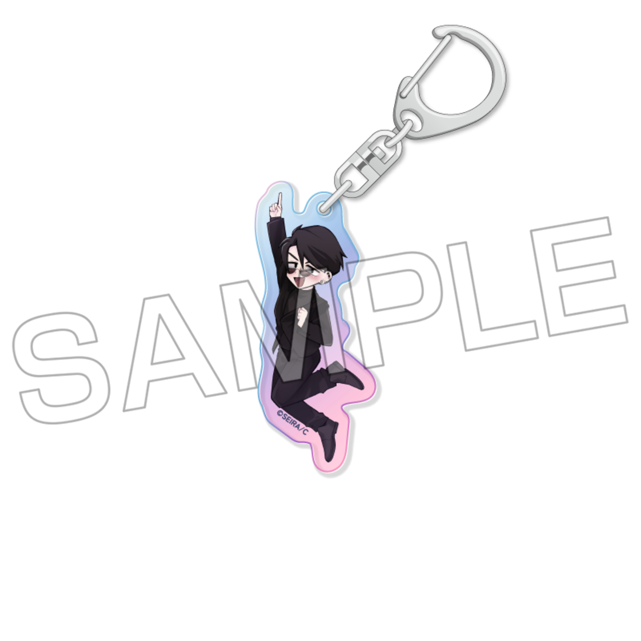 【単品・BOX】ガチ恋粘着獣 ～ネット配信者の彼女になりたくて～ コズミック BIRTHDAYライブ トレーディング オーロラアクリルキーホルダー