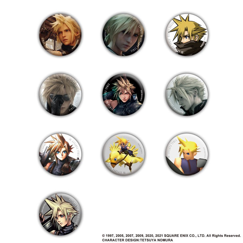 最终幻想VII徽章精选集克劳德史拉夫Vol. 1 10个入BOX