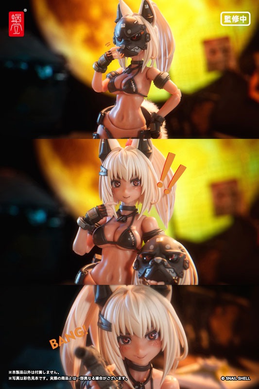 蝸之殼Snail Shell RA-04 狐火戦姫 穂乃火 水着 Ver. 1/12 – viviON BLUE