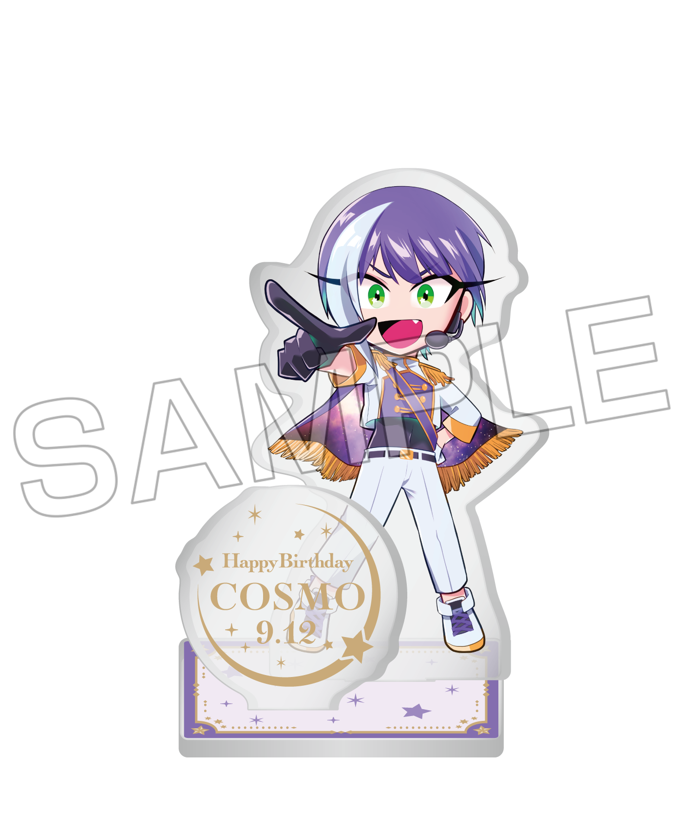 ガチ恋粘着獣 ～ネット配信者の彼女になりたくて～ コズミック BIRTHDAYライブ アクリルスタンド コスモ