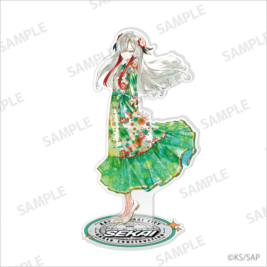 Kamitsubaki City Under Construction Big Acrylic Stand Sekai Yorukawa