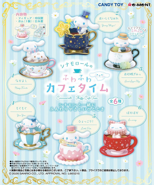 [Single item/BOX] Cinnamoroll's fluffy cafe time