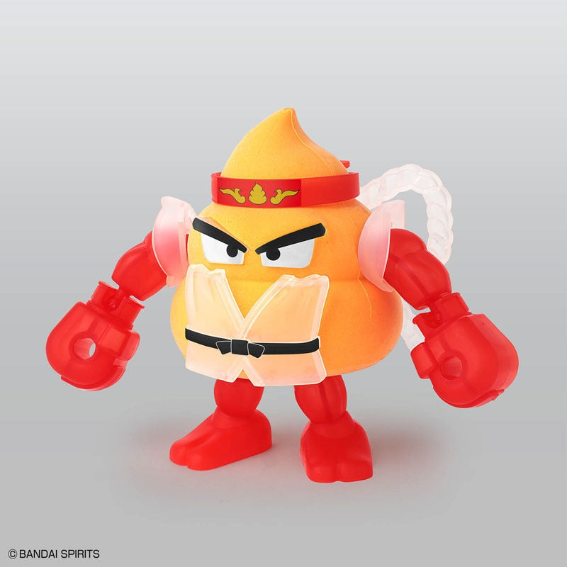 Clay model kit fighter poop