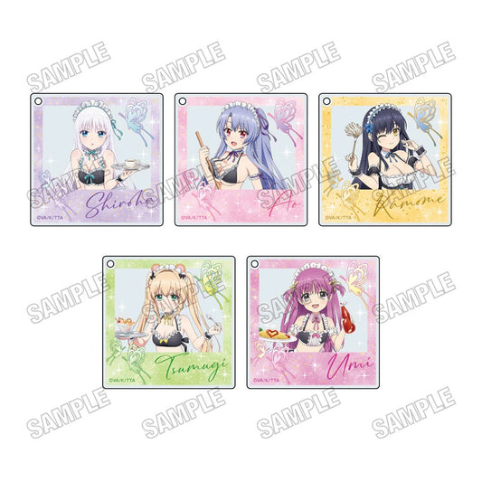 Original acrylic keychain collection drawn by TV anime "Summer Pockets" 5-pack box