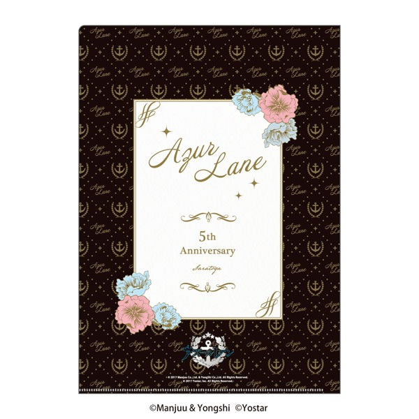 アズールレーン5周年記念 クリアファイル サラトガ