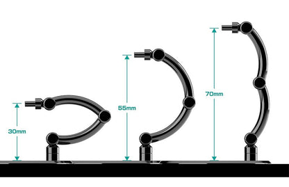 THE シンプルスタンドmini ×4 BLACK【小型フィギュア＆ディフォルメフィギュア用】