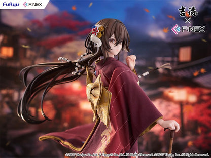 吉徳×F:NEX アズールレーン 三笠 青花小町 Ver. -日本人形- 1/4